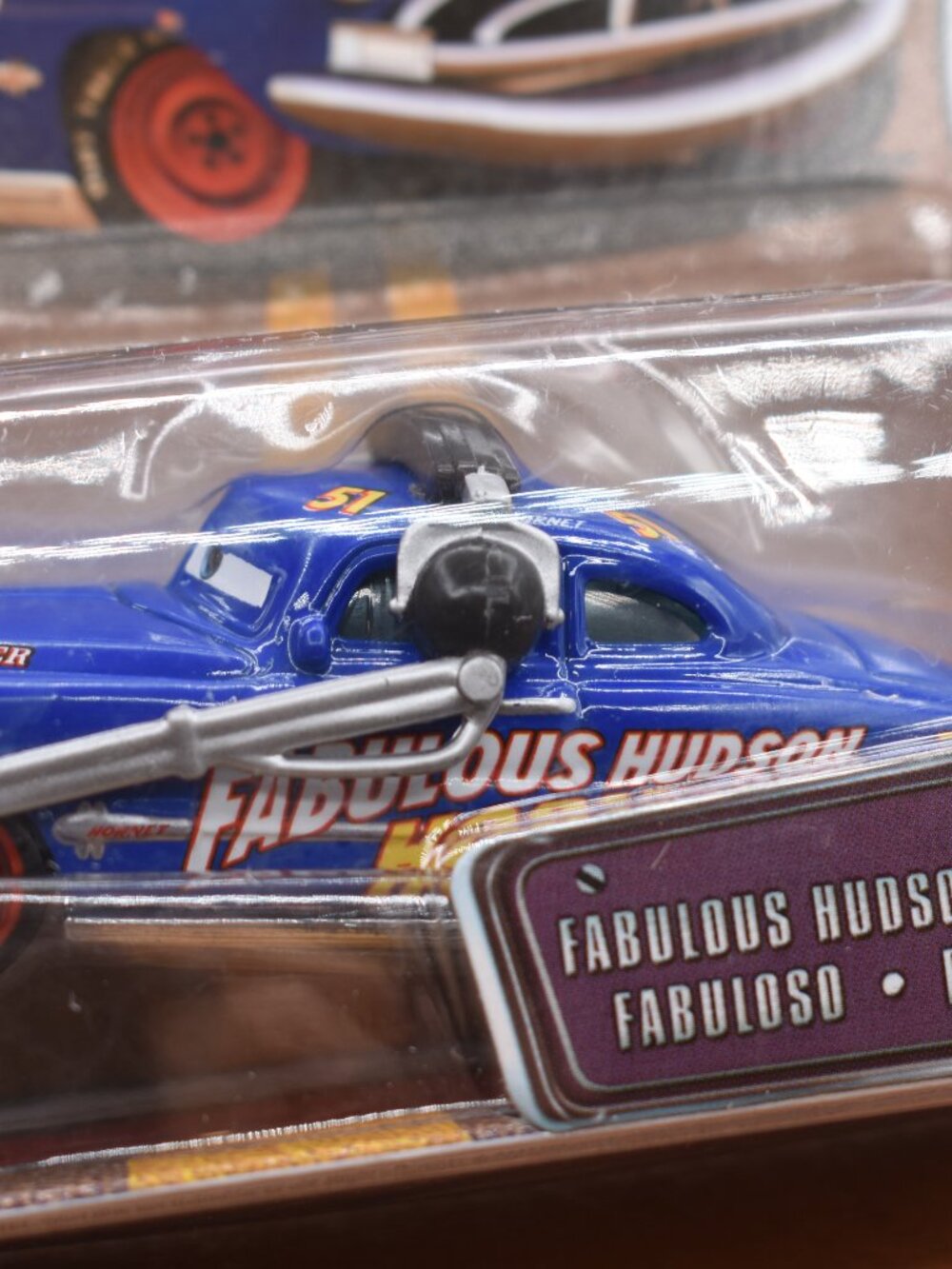Fabulous Doc Hudson Hornet Disney Pixar Diecast Metal Cars 1:55 - Picture 5 of 7